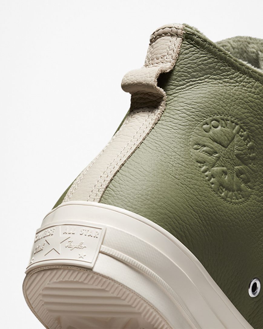 Zapatillas Altas Converse Chuck 70 Counter Climate Mujer Verde Oliva | PE 278EWP